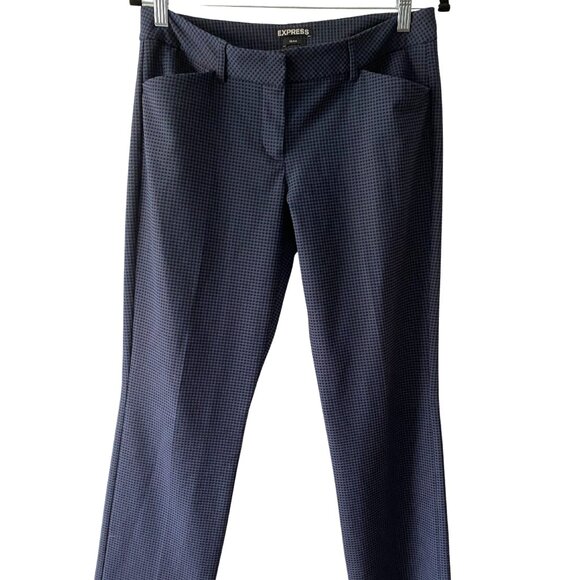 Express Editor Plaid Size 6 Regular Length Pants - Picture 1 of 7